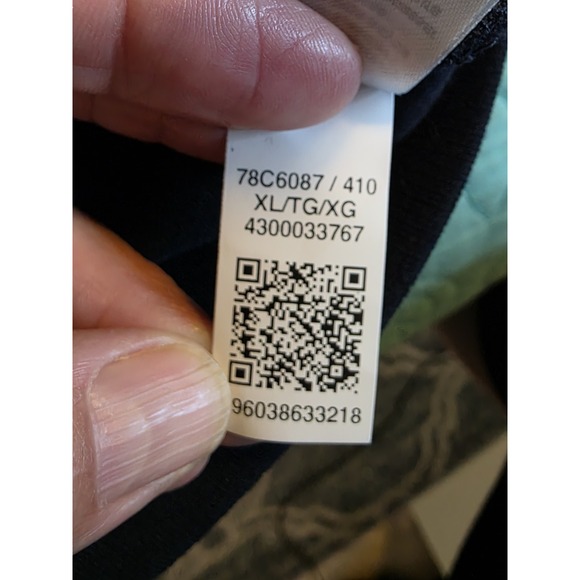 Tommy Hilfiger Men's Size XL Navy Blue 1/4 Zip Pullover Sweater/Shirt Preppy - Picture 8 of 10